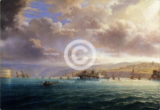 The Self-sinking of the Black Sea Fleet in the Bay of Sevastopol in 1856, 1872.