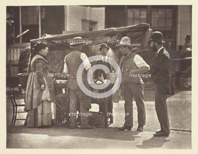 The Seller of Shell-Fish, 1881. Creator: John Thomson.