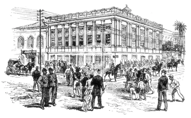 'The Senate House, Rio De Janeiro, Brazil', 1892. Artist: Unknown