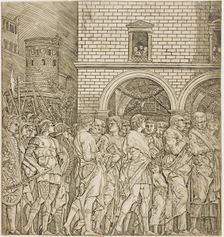 The Senators, from Triumph of Caesar, c.1495. Creator: School of Andrea Mantegna
