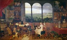 The Sense of Hearing 1618. Artist: Jan Brueghel the Elder