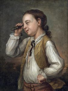 The sense of sight, c1750. Creator: Unknown