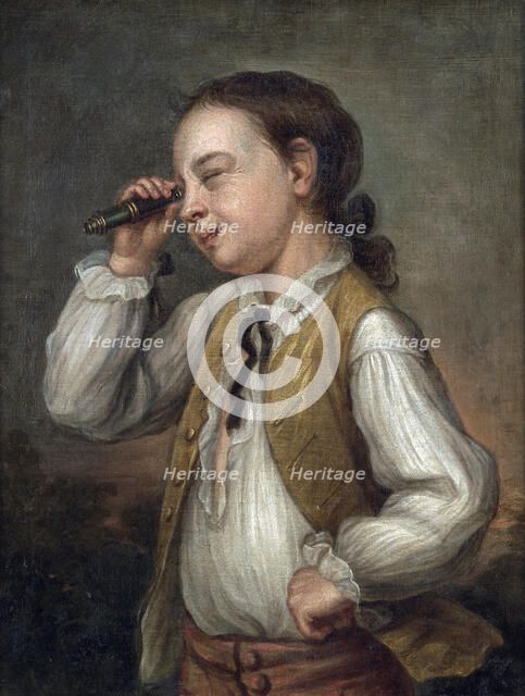 The sense of sight,  c1750. Creator: Unknown.