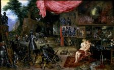 The sense of touch 1617-1618, by Jan Brueghel
