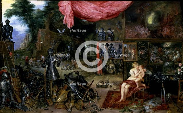  'The sense of touch', 1617-1618, by Jan Brueghel.