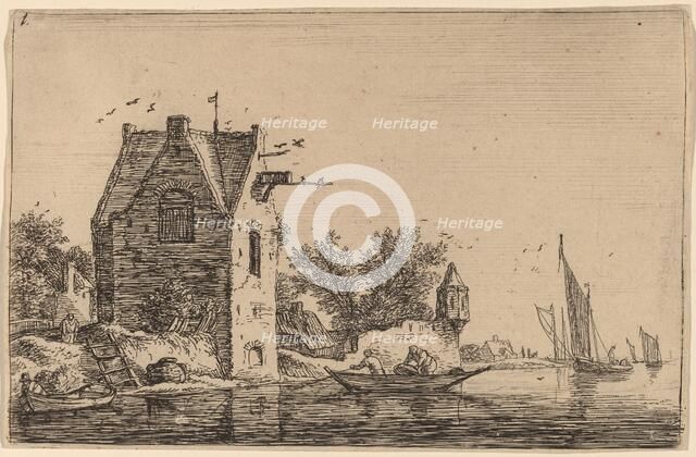 The Sentry Box on the Wall. Creator: Anthonie Waterloo.