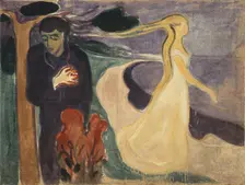 The Separation. Artist: Munch, Edvard (1863-1944)