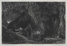 The Sepulchre, 1883. Creator: Samuel Palmer (British, 1805-1881)