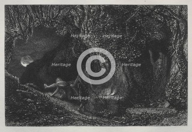 The Sepulchre, 1883. Creator: Samuel Palmer (British, 1805-1881).