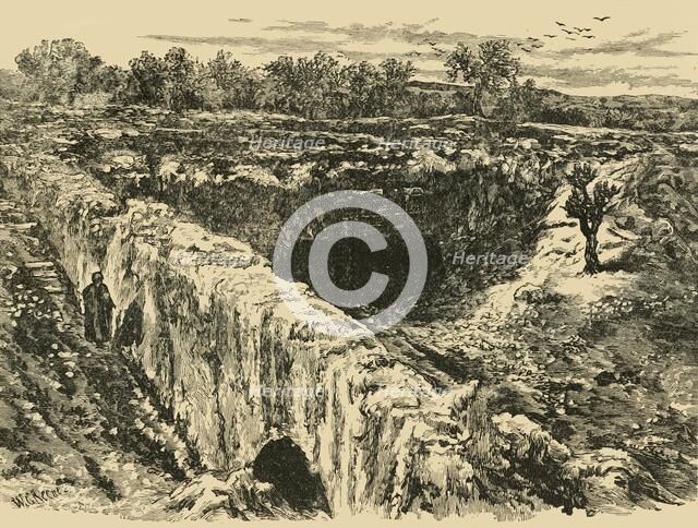 'The Sepulchres of the Kings at Jerusalem', 1890.   Creator: Unknown.