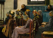 The Sermon, 1886. Creator: Gari Melchers