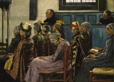 The Sermon, 1886. Creator: Gari Melchers