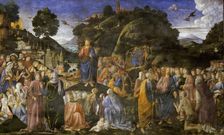 The Sermon on the Mount, 1481-1482. Creator: Rosselli, Cosimo di Lorenzo (1439-1507)