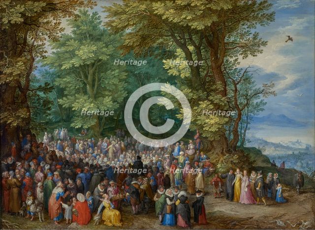 The Sermon on the Mount, 1598. Creator: Jan Brueghel the Elder.