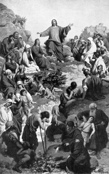 The Sermon on the Mount 1926.Artist: Christian Karl August Noack