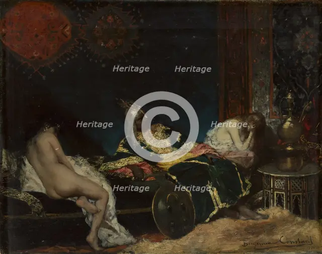 The Serbian Concubine (Un Envoi de Serbie), 1876. Creator: Jean Joseph Benjamin Constant.