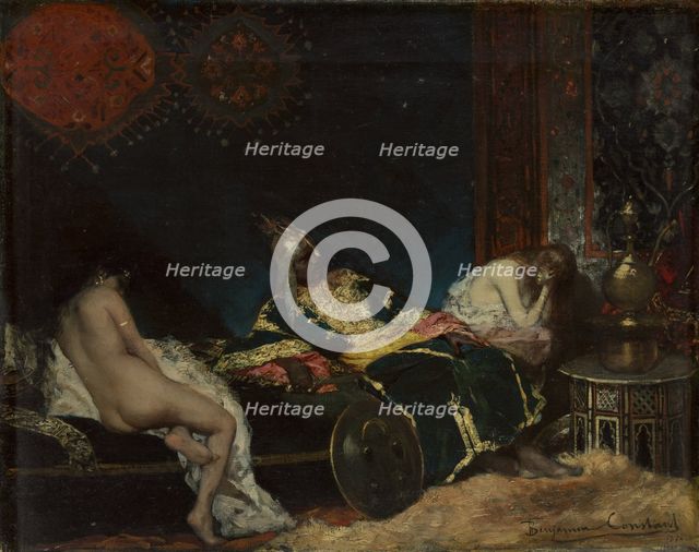 The Serbian Concubine (Un Envoi de Serbie), 1876. Creator: Jean Joseph Benjamin Constant.