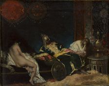 The Serbian Concubine (Un Envoi de Serbie), 1876. Creator: Jean Joseph Benjamin Constant