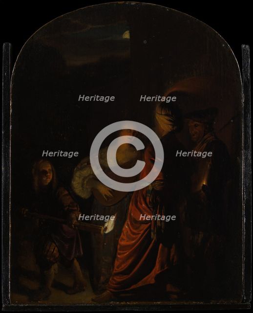 The Serenade, ca. 1678-80. Creator: Frans van Mieris.