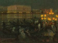The Serenade, Venice, 1907. Creator: Le Sidaner, Henri (1862-1939)