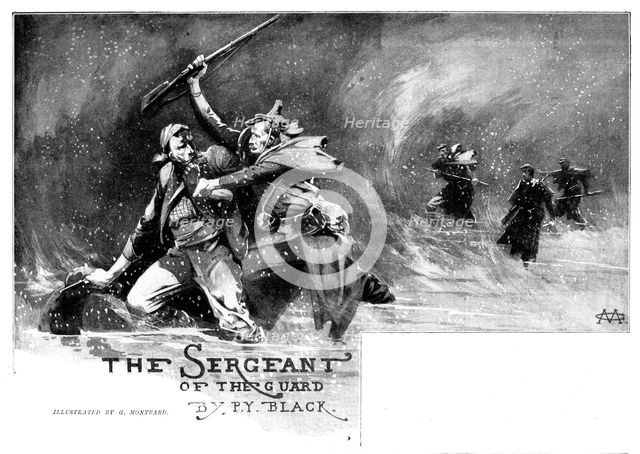 The Sergeant of the Guard, 1898. Creator: Unknown.