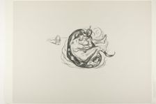 The Serpant is Killed, 1908/09. Creator: Edvard Munch