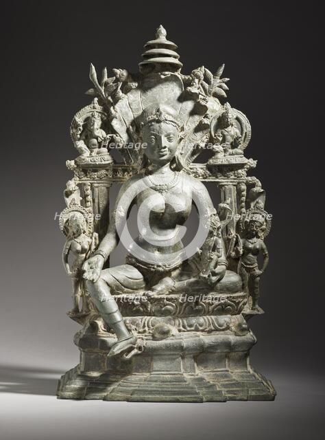 The Serpent Goddess Manasa, c.900. Creator: Unknown.