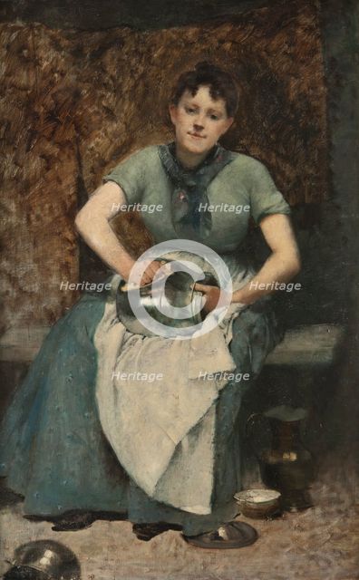 The Servant, 19th century. Creator: Jean Alexandre Joseph Falguiere.