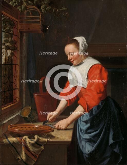 The servant girl, 1631-1677. Creator: Willem van Odekercken.