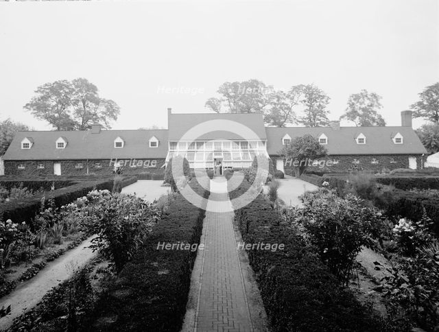 The Servants' quarters at Mt. Vernon, c.between 1910 and 1920. Creator: Unknown.