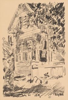 The Service Flag, 1918. Creator: Frederick Childe Hassam