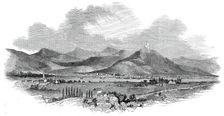 The Seven Mountains and Drachenfels, from Godenberg, 1845. Creator: Ebenezer Landells