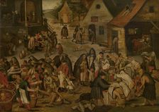 The Seven Acts of Mercy, c1580-1630. Creator: Pieter Brueghel the Younger