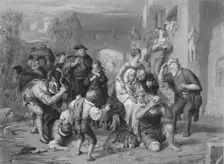 The Seven Ages of Man (As You Like It) c1870. Artist: H Bourne