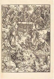 The Seven Angels with the Trumpets, 1498. Creator: Albrecht Durer