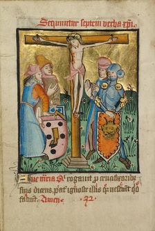The Seven Last Words of Christ; Illustrated Vita Christi..., about 1480-1490. Creator: Unknown