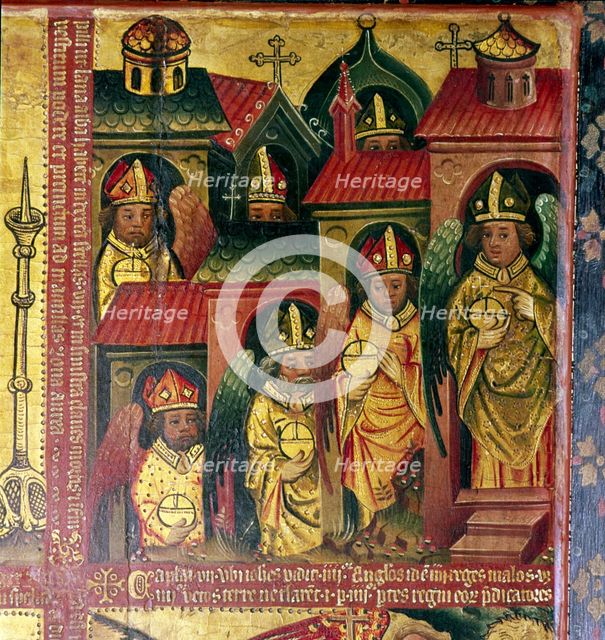 The Seven Letters to the Seven Churches, 14th-15th century. Artist: Master Bertram of Hamburg.