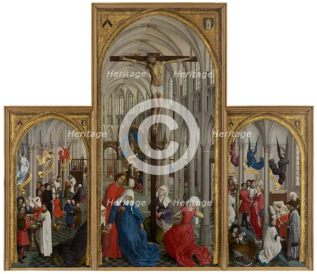 The Seven Sacraments, 1440-1445. Creator: Rogier Van der Weyden.