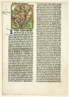 The Seven Sleepers from Der Heiligen Leben, Sommerteil (Lives of the..., 1487, assembled 1929. Creators: Unknown, Simon Koch, Jacobus de Voragine, Wilhelm Ludwig Schreiber