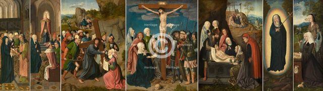 The Seven Sorrows of Mary, 1510-1520. Creator: Master of Hoogstraaten.