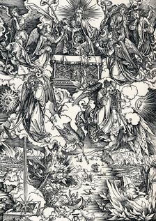 The Seven Trumpets are Given to the Angels 1498 (1906). Artist: Albrecht Durer