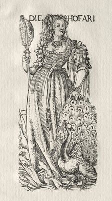The Seven Vices: Pride, c. 1510. Creator: Hans Burgkmair (German, 1473-1531)