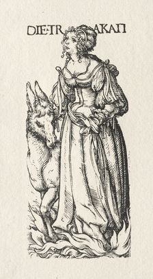 The Seven Vices: Sloth. Creator: Hans Burgkmair (German, 1473-1531)