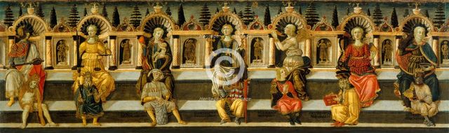 The Seven Virtues, c. 1467-1469. Artist: Guidi (called Scheggia), Antonfrancesco (1441-1476)