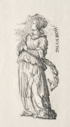 The Seven Virtues: Hope. Creator: Hans Burgkmair (German, 1473-1531)