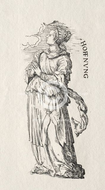 The Seven Virtues: Hope. Creator: Hans Burgkmair (German, 1473-1531).