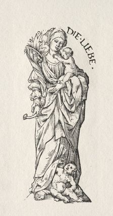The Seven Virtues: Love. Creator: Hans Burgkmair (German, 1473-1531)