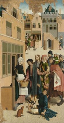 The Seven Works of Mercy, 1504. Creator: Master of Alkmaar