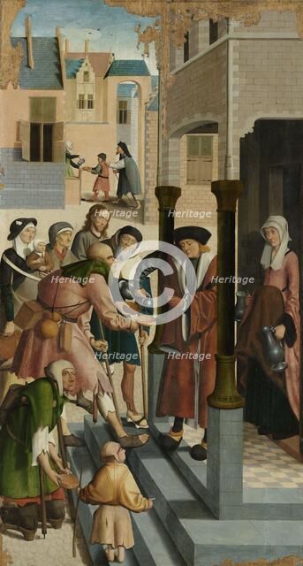 The Seven Works of Mercy, 1504. Creator: Master of Alkmaar.