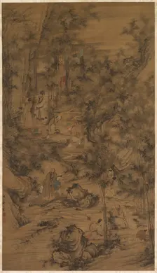 The Seven Worthies of the Bamboo Grove, 1644-1911. Creator: Unknown